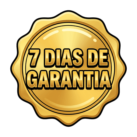 Selo de garantia de 7 dias